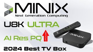 The 1 Best Android TV Box for 2024 Revealed  MINIX U8K Ultra [upl. by Nanaj257]