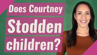 Does Courtney Stodden children [upl. by Saleem]