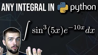 Integration in PYTHON Symbolic AND Numeric [upl. by Enneles]