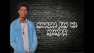 HAANOO CADEE   MIDGAN  RUFIYAN   OFFICIAL AUDIO LYRICS Karbash cilmi [upl. by Jordanson214]