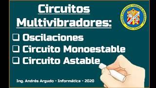 Tutorial Circuitos multivibradores [upl. by Adieren825]