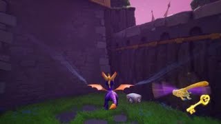 Spyro Reignited Trilogy Lofty Castle Key Location [upl. by Aneerahs]