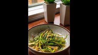 How to make Spicy Scallion Salad [upl. by Battiste15]