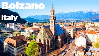 4K  Bolzano  BOZEN  City in Italy  Full Walking City Tour  TRENTINO ALTO ADIGE [upl. by Trimble]