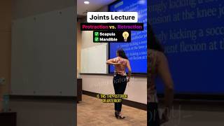 ✅Protraction amp Retraction  Dr Benaduce Joints Lecture drbenaduce anatomy anatomy101 joints [upl. by Airec]