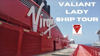 VIRGIN VOYAGES VALIANT LADY  Ship Tour [upl. by Ahsinehs]