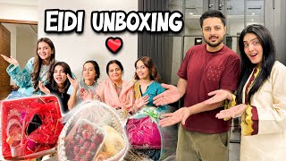 SHADI K BAAD GHAR SY PEHLI EID AGAI ♥️  Behno K Sath Mil K Unboxing Ki 😍 [upl. by Belak7]