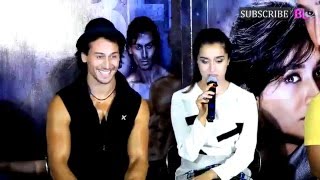 Shraddha Kapoor  Tiger Shroff  Press Conference  Baaghi  Part 1 [upl. by Loydie]