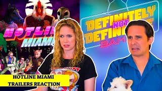 Hotline Miami Trailer Reactions [upl. by Eilram]