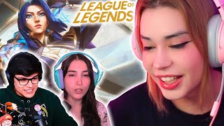 CRYSTAL MOLLY JUEGA LEAGUE OF LEGENDS CON ALDO NEZUMI Y AMIGOS [upl. by Solraced]