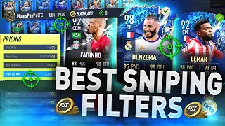 These Sniping Filters will make you RICH😱 FIFA 22 BEST SNIPING FILTERS TO MAKE COINS [upl. by Airdnal]