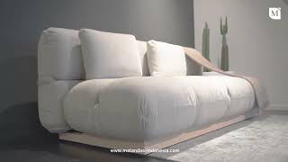 Melandas Furniture  Sohay Sofa Bed  Natuzzi Italia [upl. by Malony]