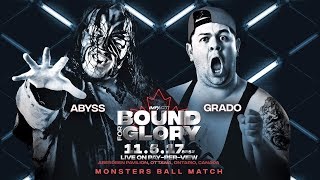 Impact Wrestling Abyss vs Grado in a Monsters Ball match at Bound for Glory [upl. by Terza]