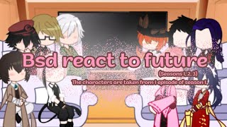 BSD react to future  13  REUPLOAD [upl. by Jeminah823]