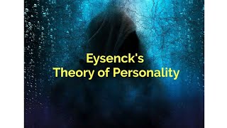 Eysencks Theory of PersonalityRamya Siva Ullas [upl. by Aeynod]