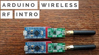 Arduino Wireless RF Transceiver Module Intro [upl. by Manoop636]