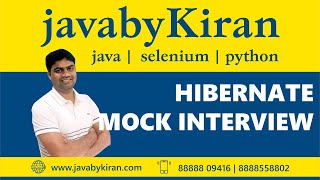 Total Hibernate InterviewBy Kiran Sirjava by kiranpune [upl. by Assel203]