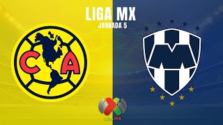 🔴AMERICA VS MONTERRY  JORNADA 5  CLAUSURA 2024  LIGA MX [upl. by Cruz272]