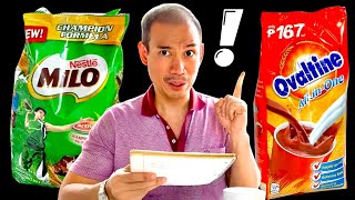 Milo vs Ovaltine  Alin ang Sulit  Review ni Kuya Ditto [upl. by Furtek229]