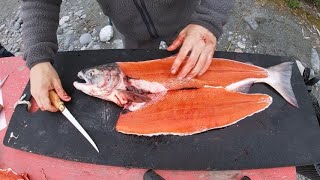 How to Clean amp Cook a Sockeye Salmon [upl. by Jaehne903]