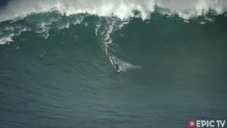 On Days Like This Its Best to Avoid Surfing Nazaré Unless Youre These Guys  Into the Wave Ep 1 [upl. by Etnaihc]