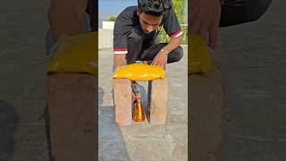 Haldi powder with Diwali Anar shorts surajkeexperiment [upl. by Maharg]