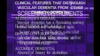 Vascular Dementia and Diffuse Lewy Body Disease Part 9 [upl. by Aniretac]