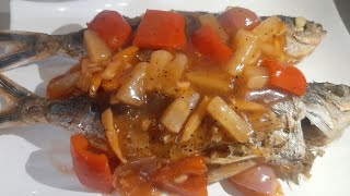 Sweet and Sour na Dalagang BukidFish RecipeEasy to cook [upl. by Asselim523]