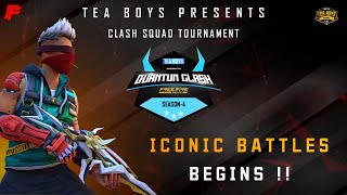 TEA BOYS PRESENTS CS TOURNAMENT  ROUND  4  QUANTUM CLASH  DR BOYKA IS LIVE [upl. by Betta867]