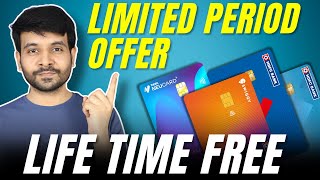 HDFC Credit Cards Life Time Free Offer  LIMITED PERIOD OFFER [upl. by Furie]