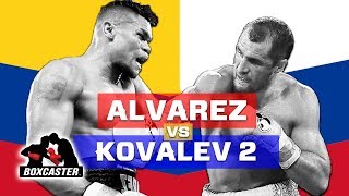 Eleider Alvarez vs Sergey Kovalev II Championship Preview  Boxing Highlights  BOXCASTER [upl. by Htebirol726]