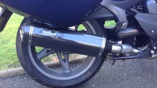 Remus Carbon Hexacone on a Triumph Trophy SE [upl. by Anad]