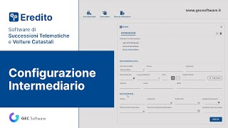5  Configurazione Intermediario [upl. by Allimac550]