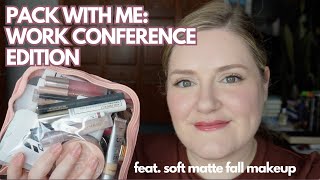 Confessions of an Overpacker EP2 Makeup for a Work Conference [upl. by Skelton]