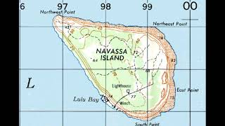 map of Navassa Island  United States [upl. by Nafri610]