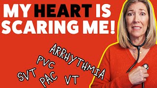 My Heart is Scaring Me Help for Cardiac Health Anxiety arrhythmia palpitation chestpain [upl. by Haramat]