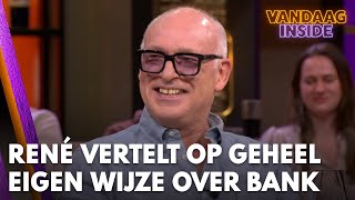 René vertelt op geheel eigen wijze over aankoop van nieuw bankstelletje Mooi bankie man [upl. by Yhtac]