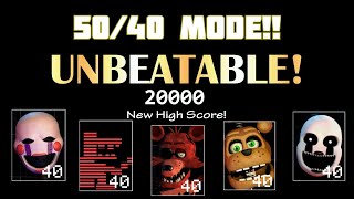 Ultimate Custom Night  5040 Mode Completed [upl. by Koziel]