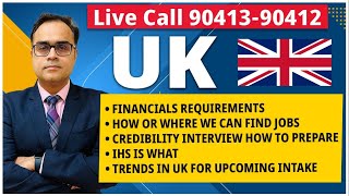 Live Call 9041390412 UK FINANCIALS REQUIREMENTS  HOW OR WHERE WE CAN FIND JOBS  IHS IS WHAT [upl. by Porta51]