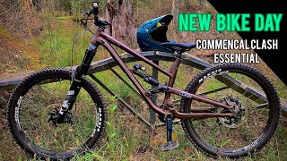 New Bike Day Commencal Clash Essential Frozen Brown [upl. by Naziaf886]