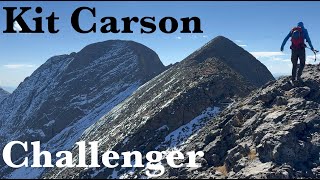 Kit Carson Peak  Challenger Point  Finishing the Crestone 14ers [upl. by Zosi629]