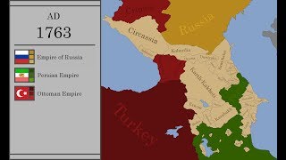 The History of the Caucasus  Every Year [upl. by Ransome769]