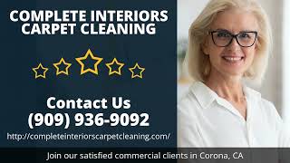 Complete Interiors Carpet Cleaning Rancho Cucamonga Terrific 5 Star Review by Rahn O Corona C [upl. by Otrebron]