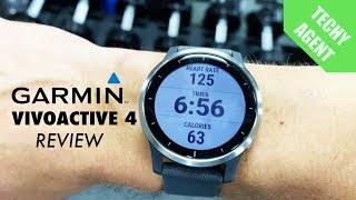 Garmin Vivoactive 4  REVIEW [upl. by Atikaj595]