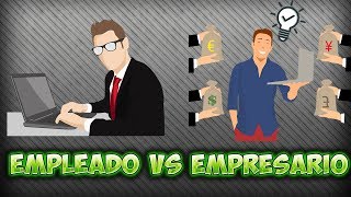 4 Grandes diferencias entre empleados y empresarios  Animado [upl. by Silsbye426]