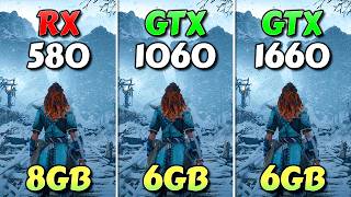 RX 580 vs GTX 1060 vs GTX 1660  Test in 12 Games [upl. by Benis462]