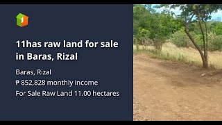 11has raw land for sale in Baras Rizal [upl. by Lizabeth963]