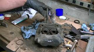 How to Remove Stuck Caliper Pistons [upl. by Rosalba]