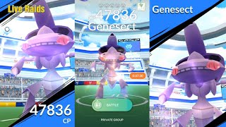 Live Genesect Raids  Pokemon Go  Yagnik009 [upl. by Yvonne215]