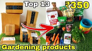 Top 13 Gardening products under 350 Rs from Amazon Gardening gifts [upl. by Icken]